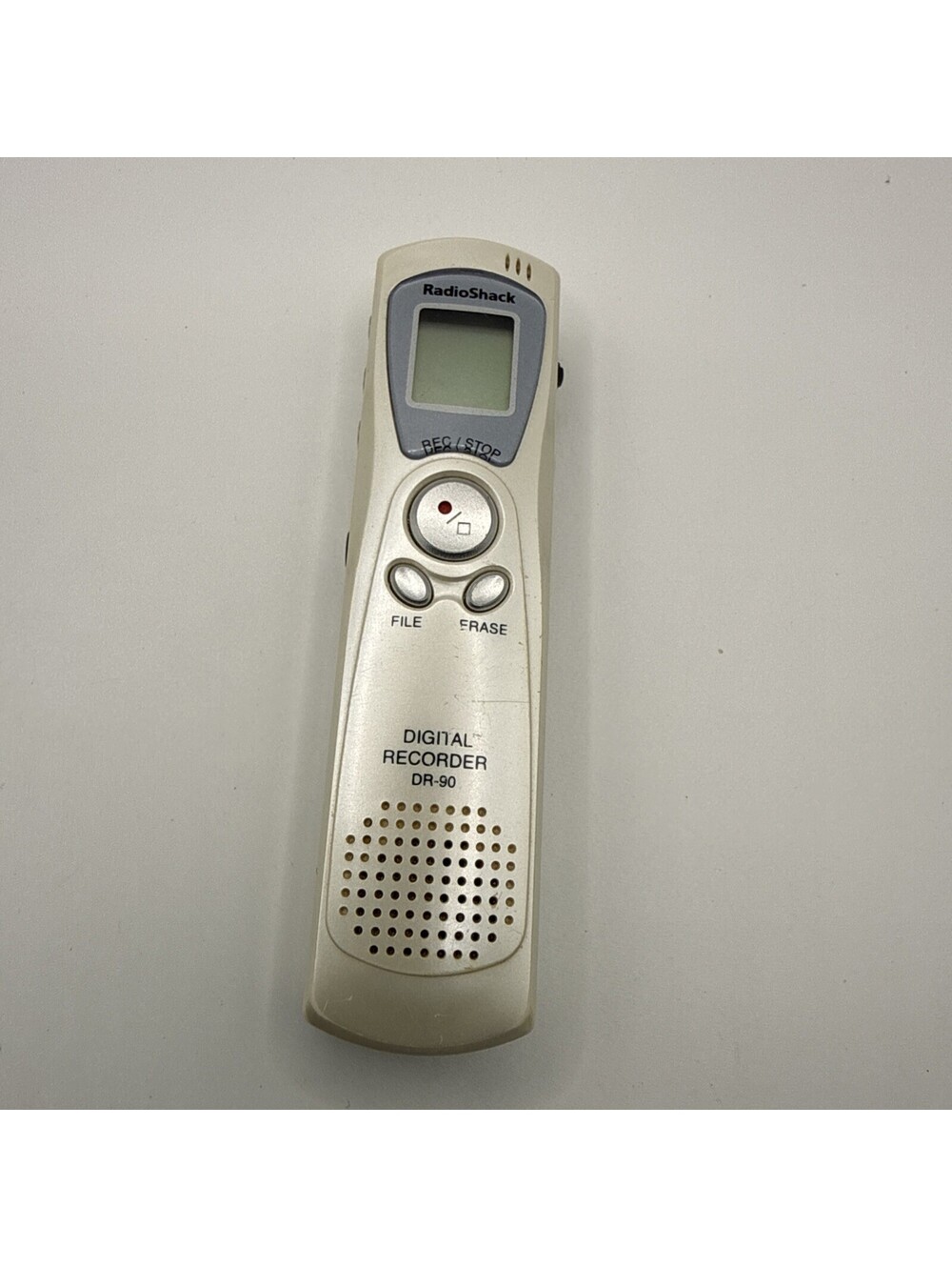 RADIOSHACK 14-1191 14 MINUTE DIGITAL RECORDER W/VARIABLE PLAYBACK DR-90 Tested